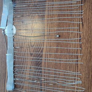 Rhinestone fashion belt accessory